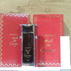 Must De Cartier Eau De Toilette 50ml Edt Spray Vintage Original