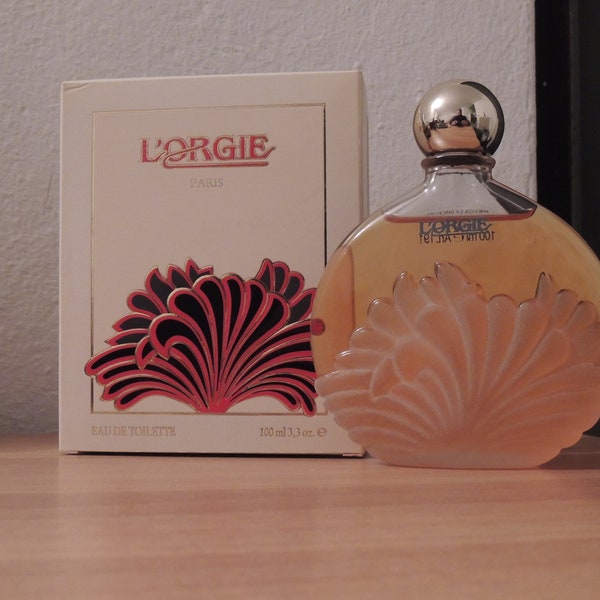 L'Orgie - Myrurgia Eau de Toilette 100ml Edt Splash - Vintage Original 100%