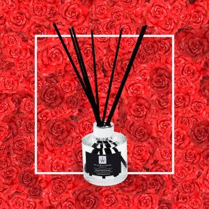 Velvet Rose & Oud Reed Diffuser/Refill Bottle: Handmade Home Fragrance (100ml/200ml)