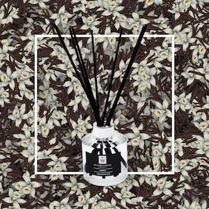 Vanilla Reed Diffuser/Refill Bottle: Handmade Home Fragrance (100ml/200ml)