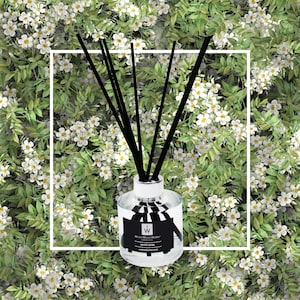 White Musk Reed Diffuser/Refill Bottle: Handmade Home Fragrance (100ml/200ml)