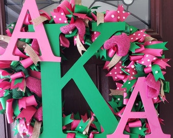 AKA Greek Wreath  - Polka Dots & Pearls