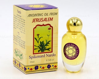 Spikenard  Nardo Anointing Oil Blessed  0.34oz /10 ML Holy Land Incense