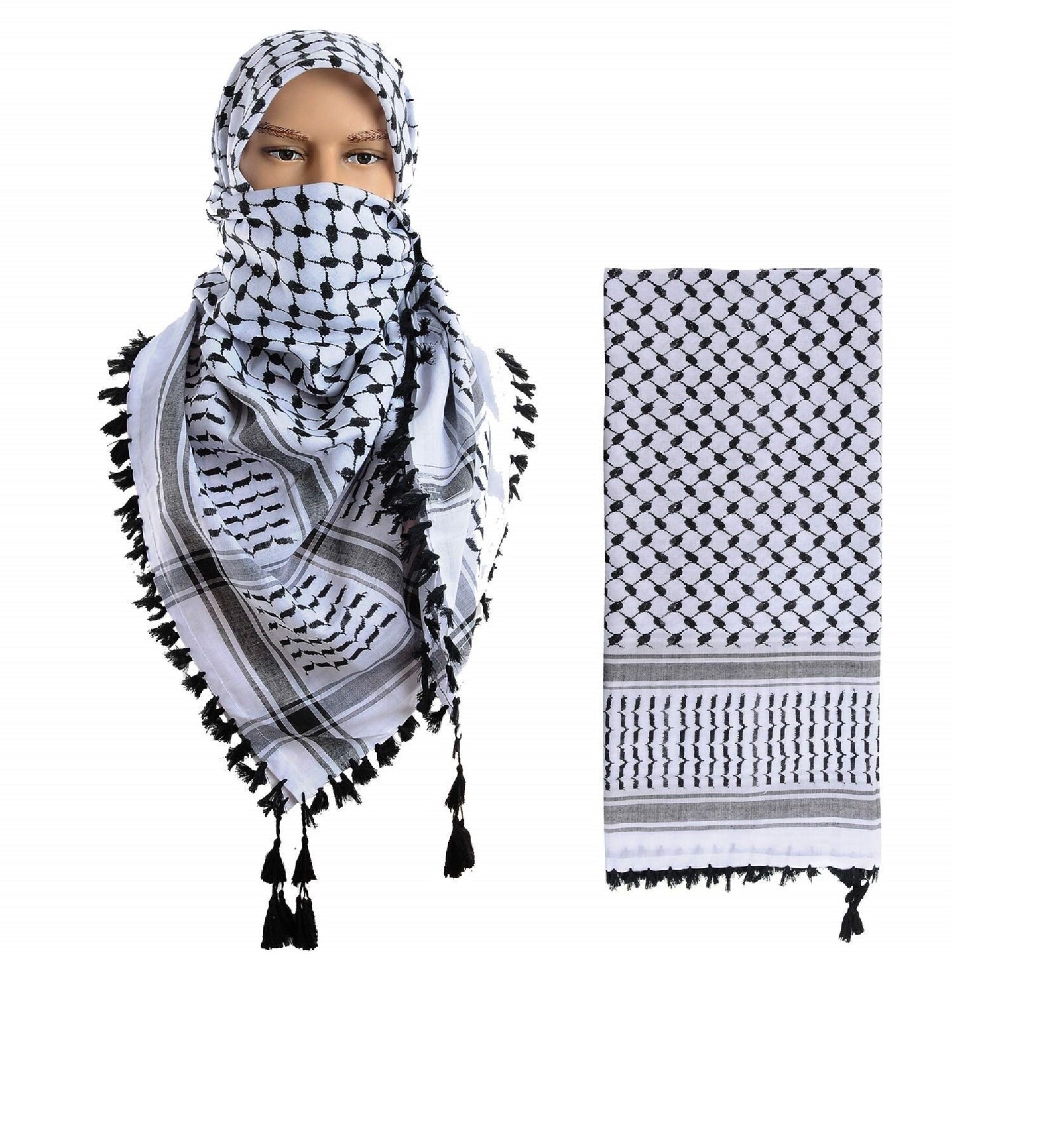 Keffiyeh Scarf Palestinian Shemagh Original Arab Hirbawi - Etsy New Zealand