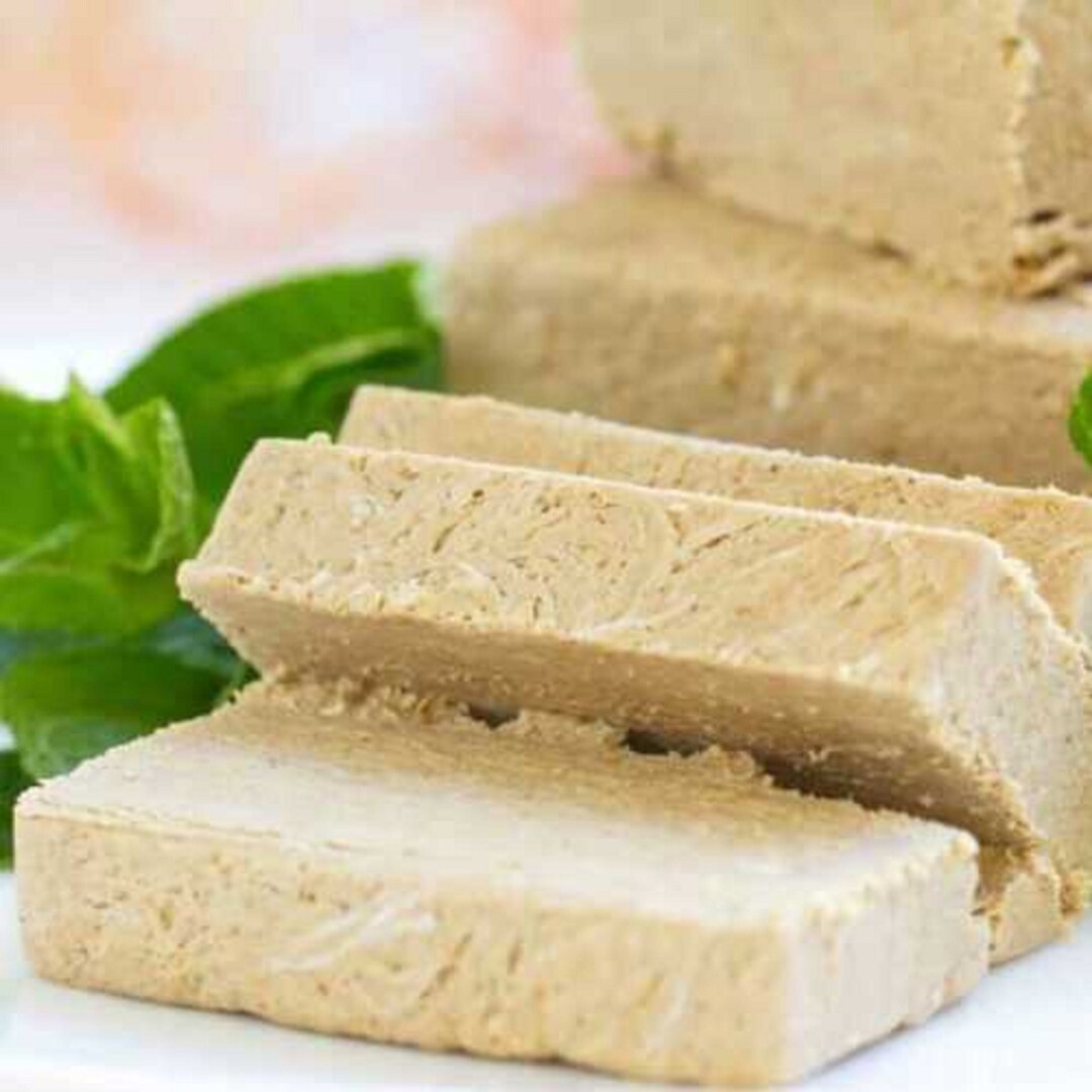 Plain Halva Halvah Tahini Sesame Pack Kosher Israel Snack Sweet Vanilla