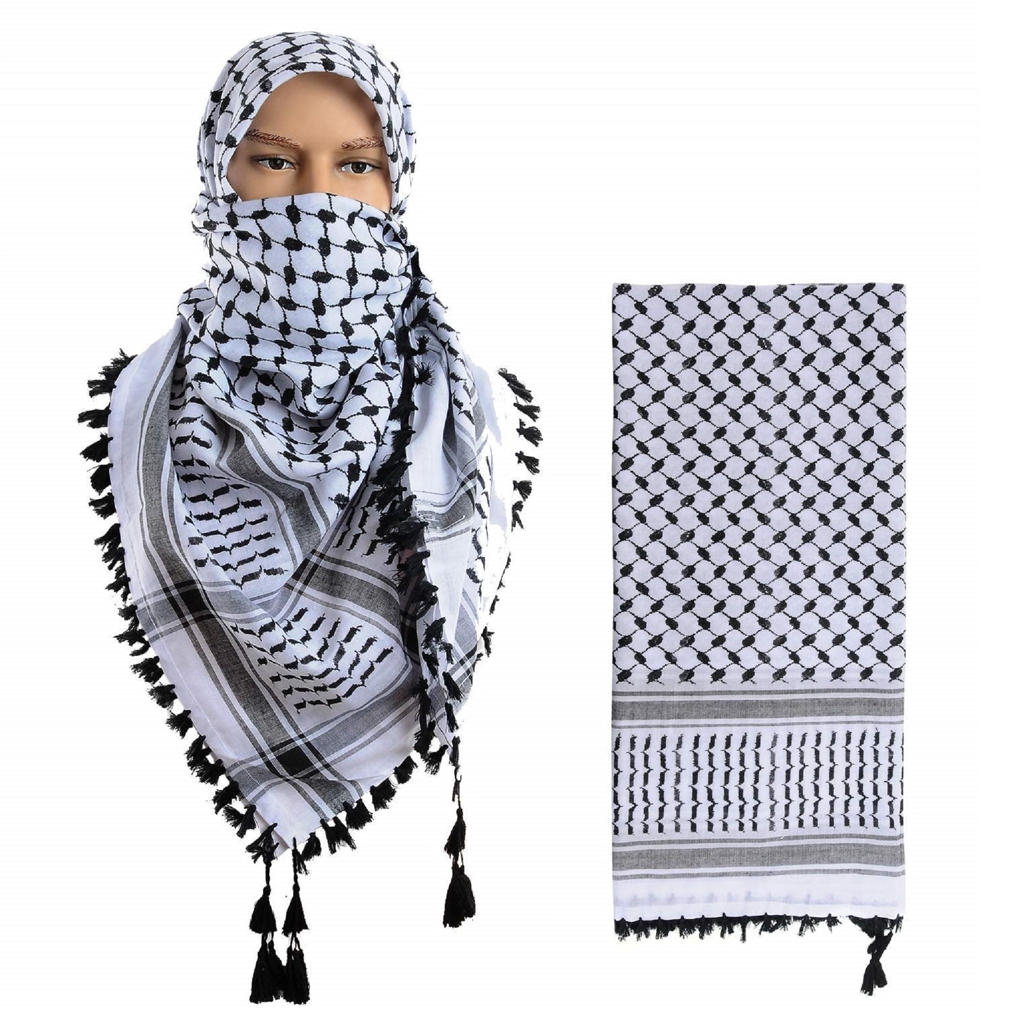 Keffiyeh Scarf Palestinian Shemagh Original Arab Hirbawi Etsy