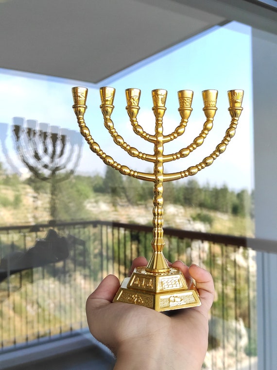 Judaica Hanukkah, Janucá 44 velas blancas de 4 pulgadas de alto