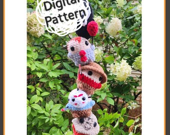 Horror Slasher Crochet Pattern: Spooky Halloween Collection (Digital Pattern)