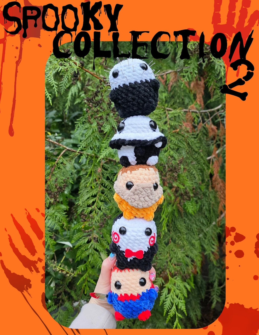 Horror Slasher Crochet Pattern: Spooky Halloween Collection 2 (digital ...
