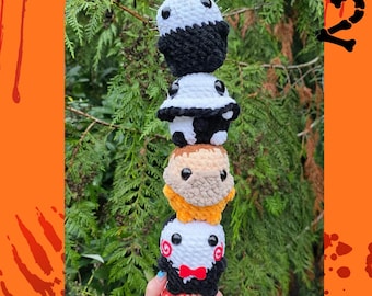 Horror Slasher Crochet Pattern: Spooky Halloween Collection 2 (Digital Pattern)