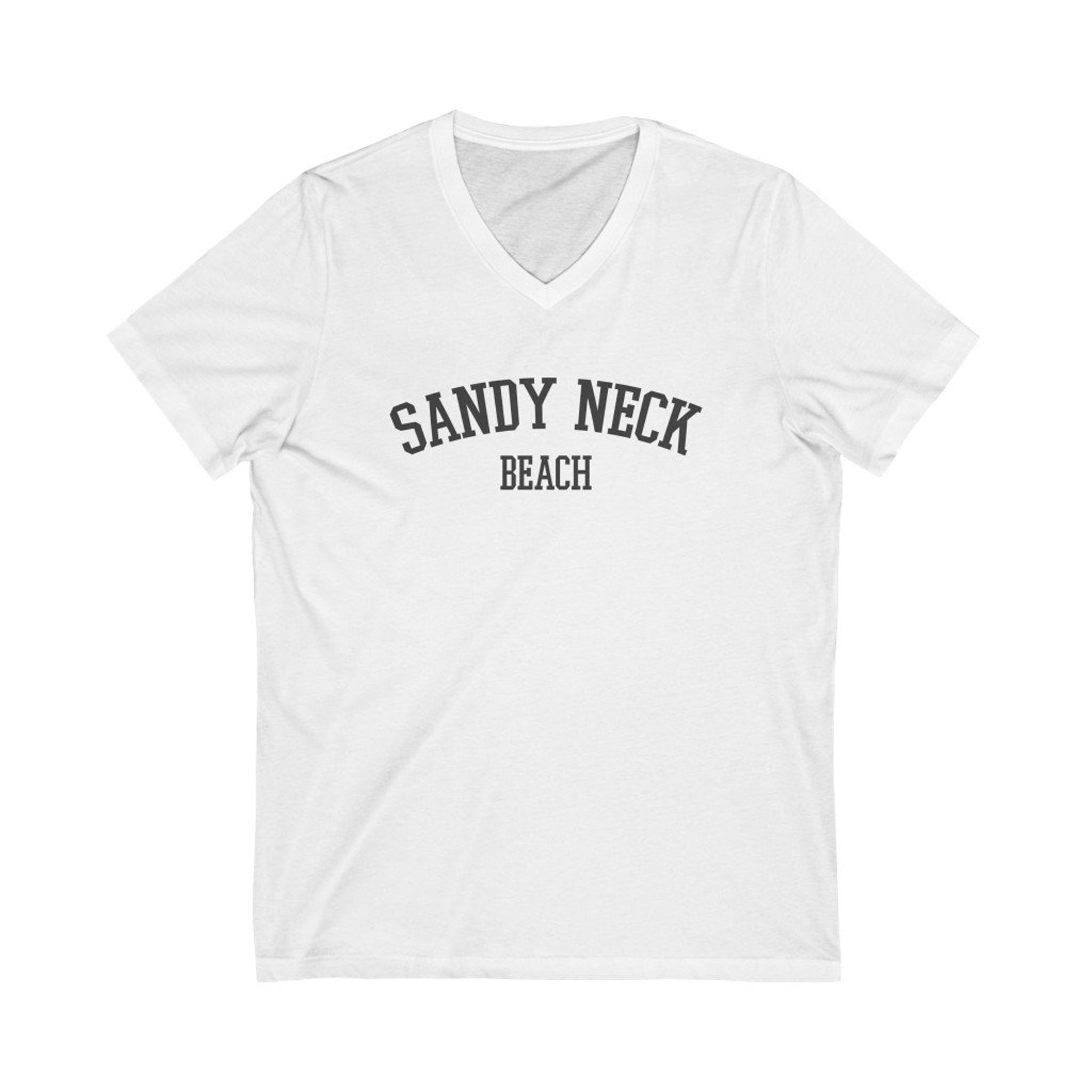 Sandy Neck Beach Vneck Tee Sandy Neck Beach Tshirt Etsy