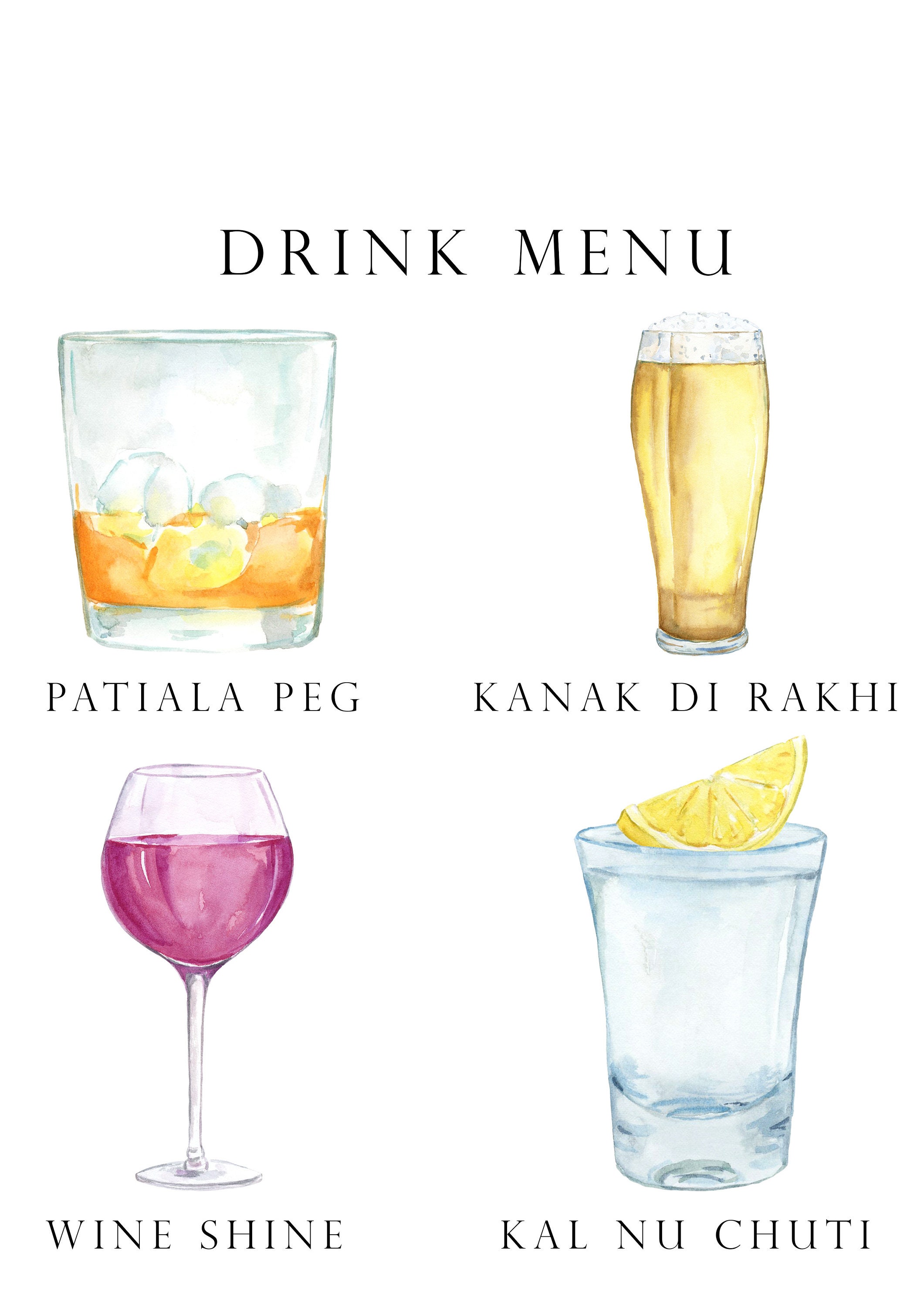 editable-punjabi-drink-menu-punjabi-wedding-bar-menu-customizable-name