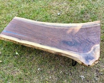 Black walnut Live edge coffee table
