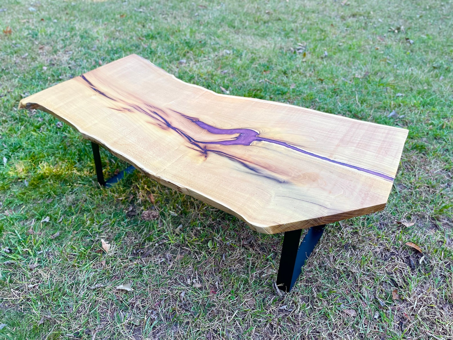 Live Edge Coffee Table - Etsy