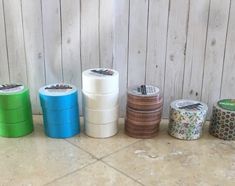Assorted Styles planner tape art tape CRAFTING TAPE 5 Yards on each roll Project Tape