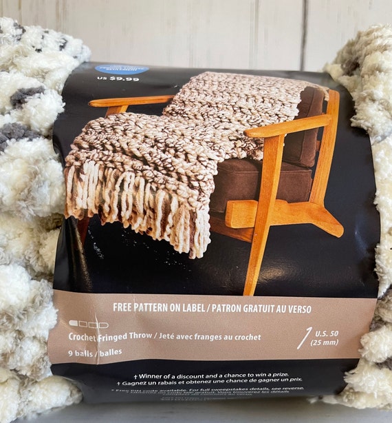 HOLD FOR LARISA ONLY Bernat blanket big bold misty smoke lot of 6