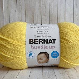 Free Shipping Available ~ DUCKLING ~ Bernat Bundle Up ~ 8.8 oz, 478 yards , Little Critters Collection