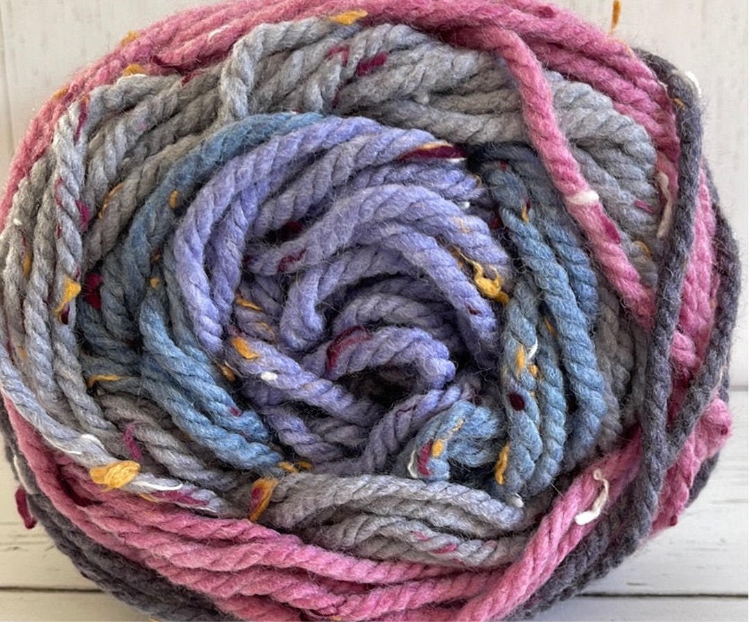 PURPLE VELVET Yarn Caron Sprinkle Cakes New No Label Etsy