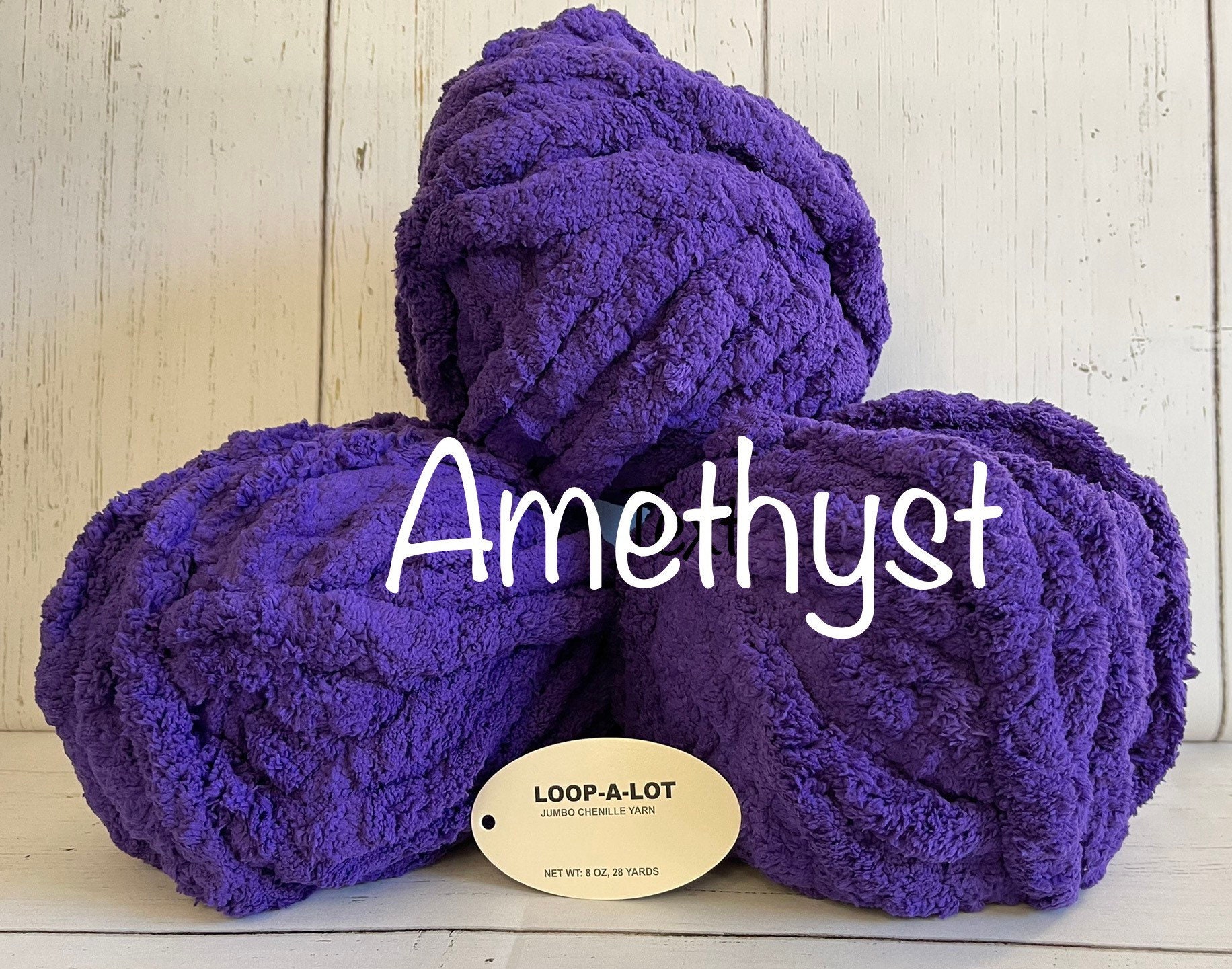 Super Chunky Merino Thick Knitting Yarn - Lilac Lavender – King & Eye