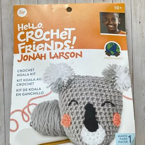 CROCHET KITS ~ DIY ~ Koala Kit, Mug Cozy Kit, Pencil Cup Kit~ Free Shipping Available ~