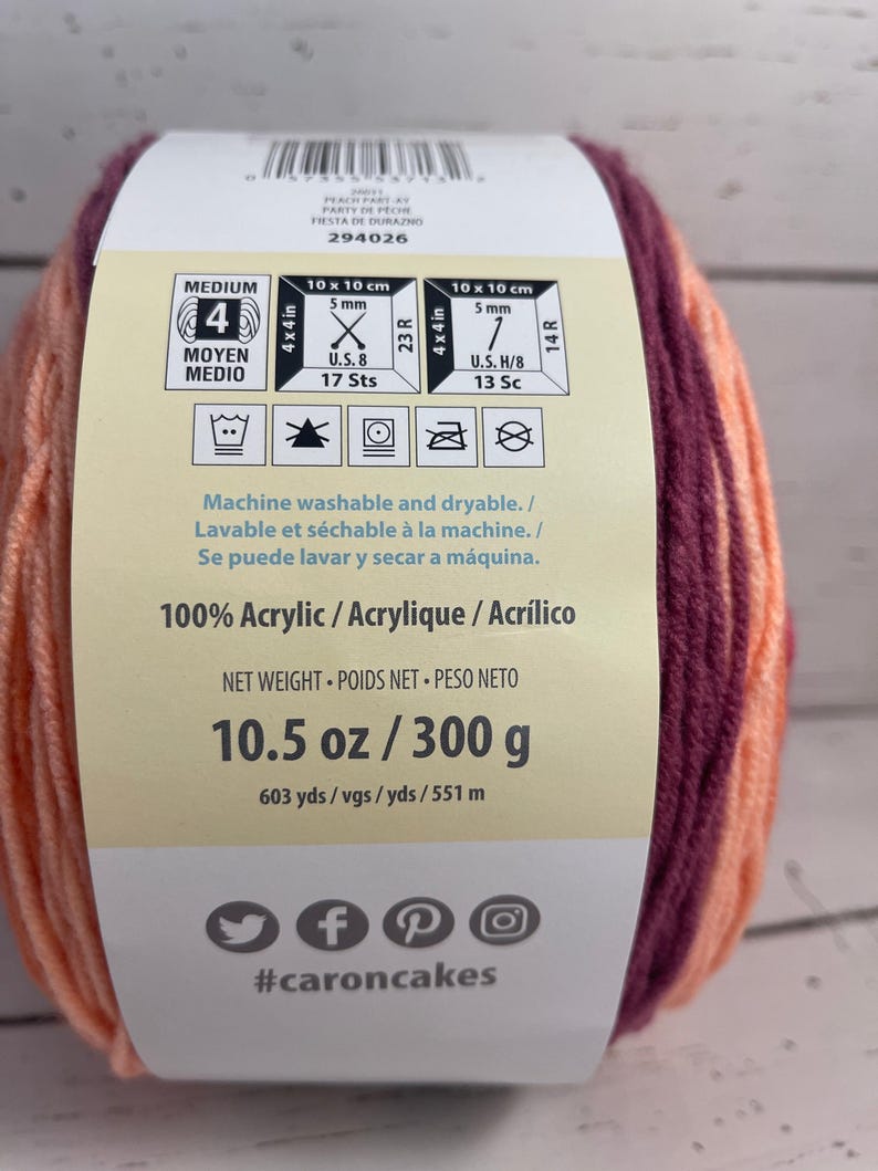 Caron Big Cakes ~ Free Shipping Available ~