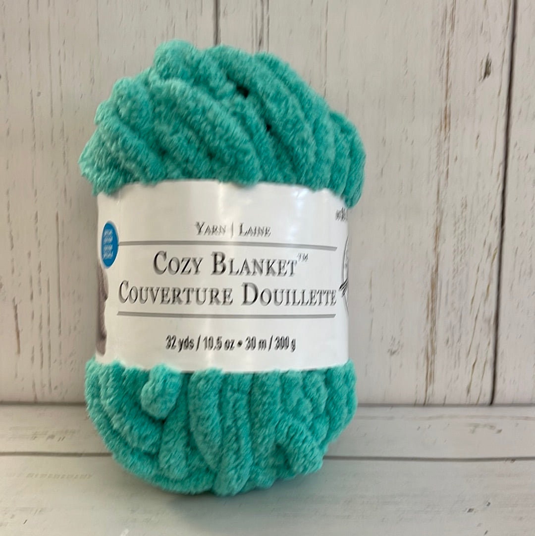 Loops and threads chunky yarn blanket sale