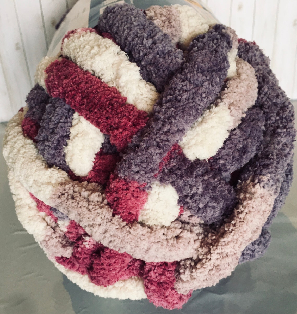 ICY PLUM Bernat Blanket BIG Yarn 10.5 oz /300 g 32 Etsy