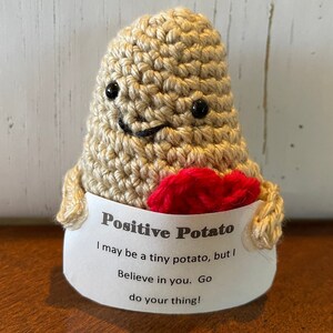 Positive Potato ~ Crochet ~ with heart