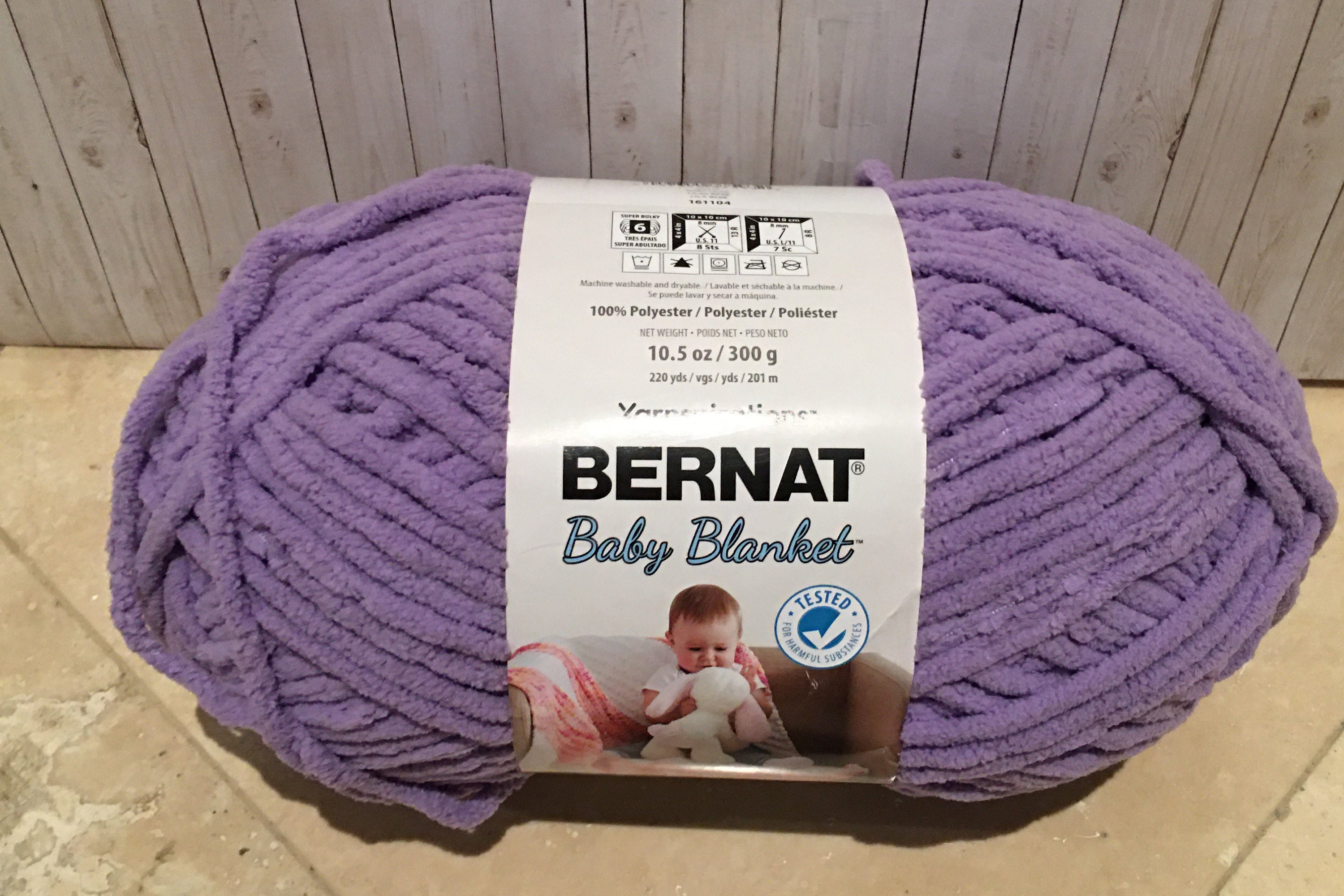 BERNAT BABY BLANKET Yarn Baby Lilac 3 Available Etsy