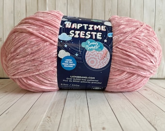 NAPTIME SIESTE ~ Pink ~ Lion Brand Yarn