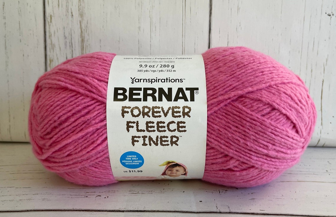PETUNIA Bernat Forever Fleece Finer Etsy