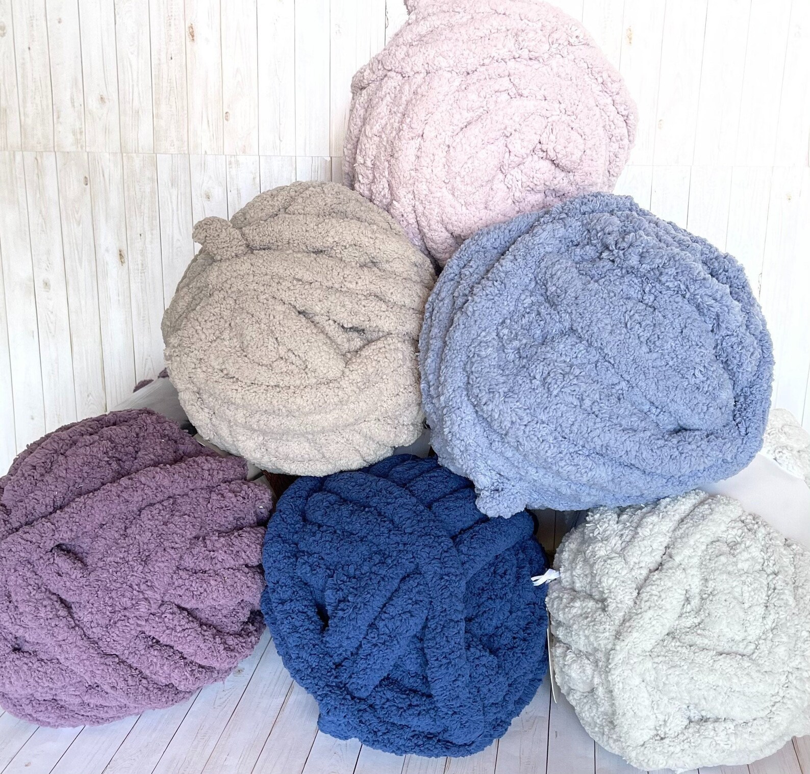 JUMBO Chenille Yarn NEW COLORS Loopalot 8oz/226.8g Etsy