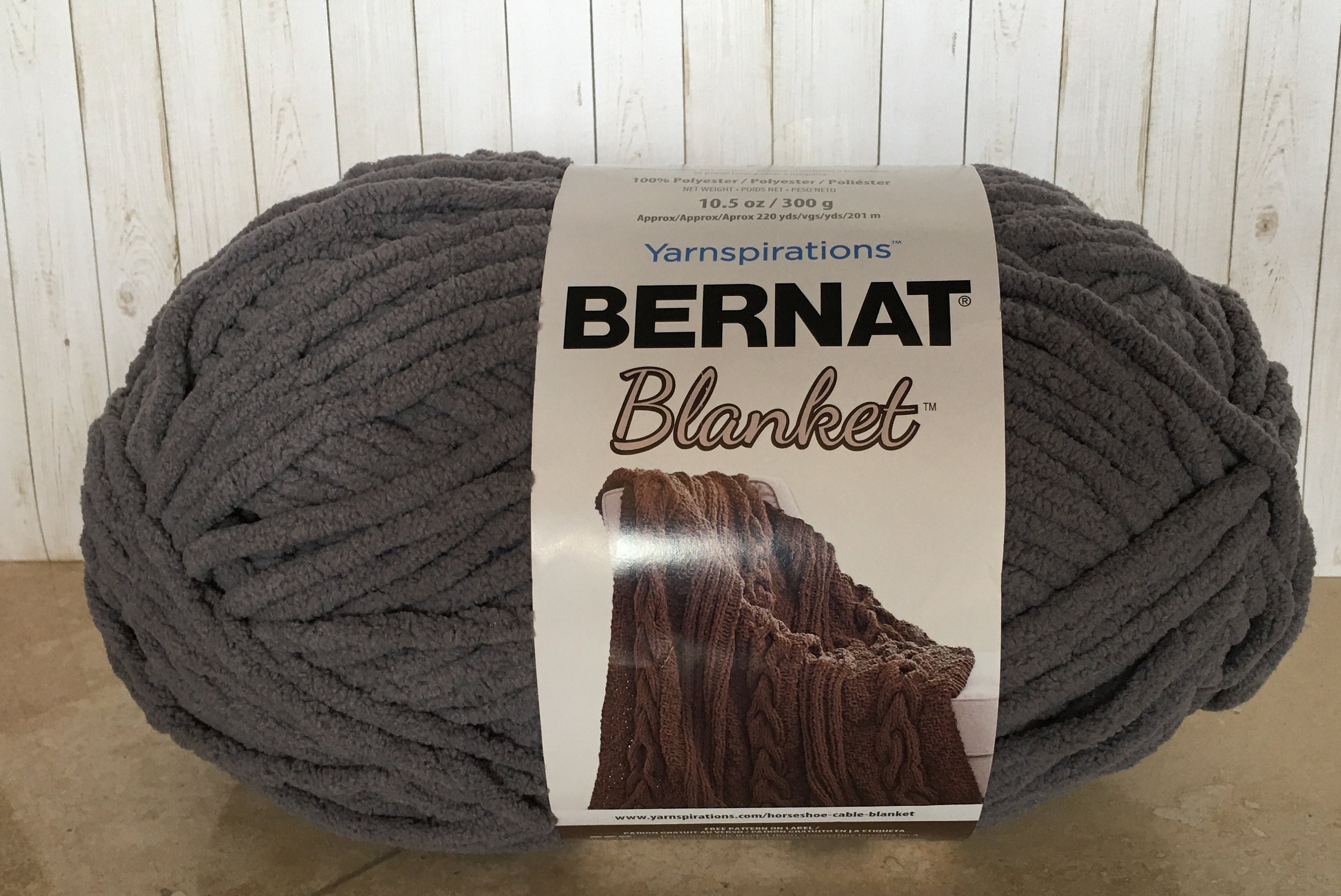 Bernat blanket grey sale
