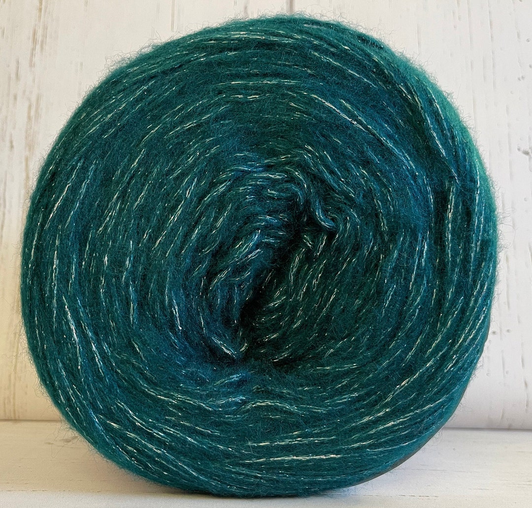 PEACOCK Caron CRYSTAL Cakes 634 Yards Etsy