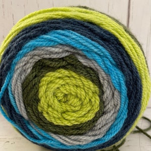 Caron Cloud Cakes Yarn Berry Lime. Color Me Bold Collection for sale  online