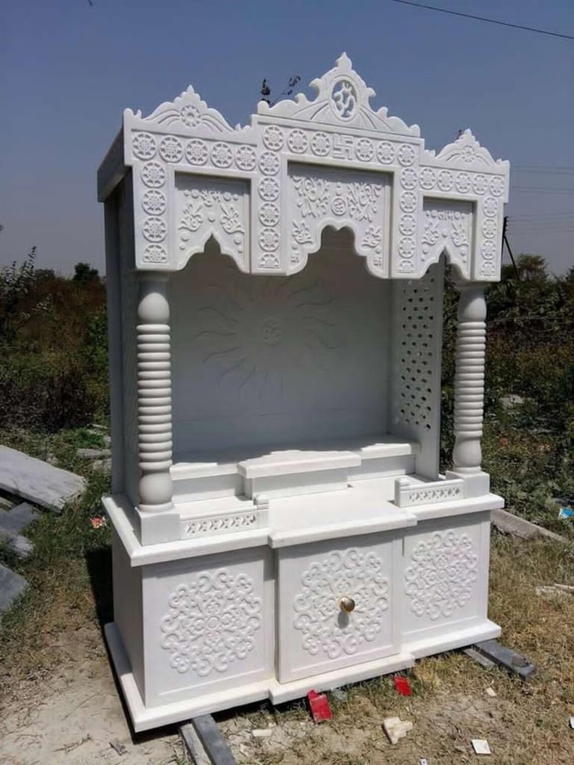 Marble Mandir Indian Hindu Home Temple/Shrine Active Etsy