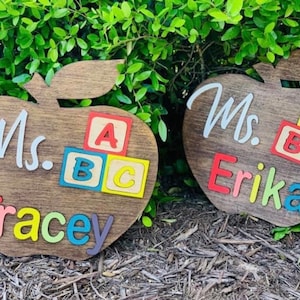 Teacher's Apple with ABC blocks SVG, SVG Files, Instant Download, Glowforge, Cut Files, Silhouette Cut Files, Download, Print