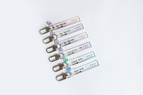 KPOP BTS Music Player Keychains Customizable