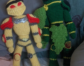 Space Marine crochet pattern