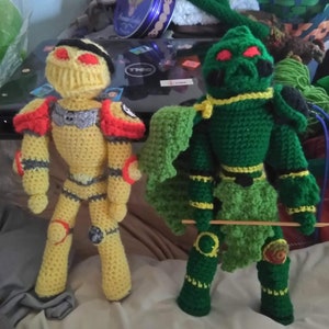 Space Marine all&#39;uncinetto