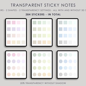 200 Sheets Black Transparent Sticky Notes, 3x3 Inch Translucent  Self-Adhesive Clear See Through Sticky Post Sticky Note for Office Woman  Teacher