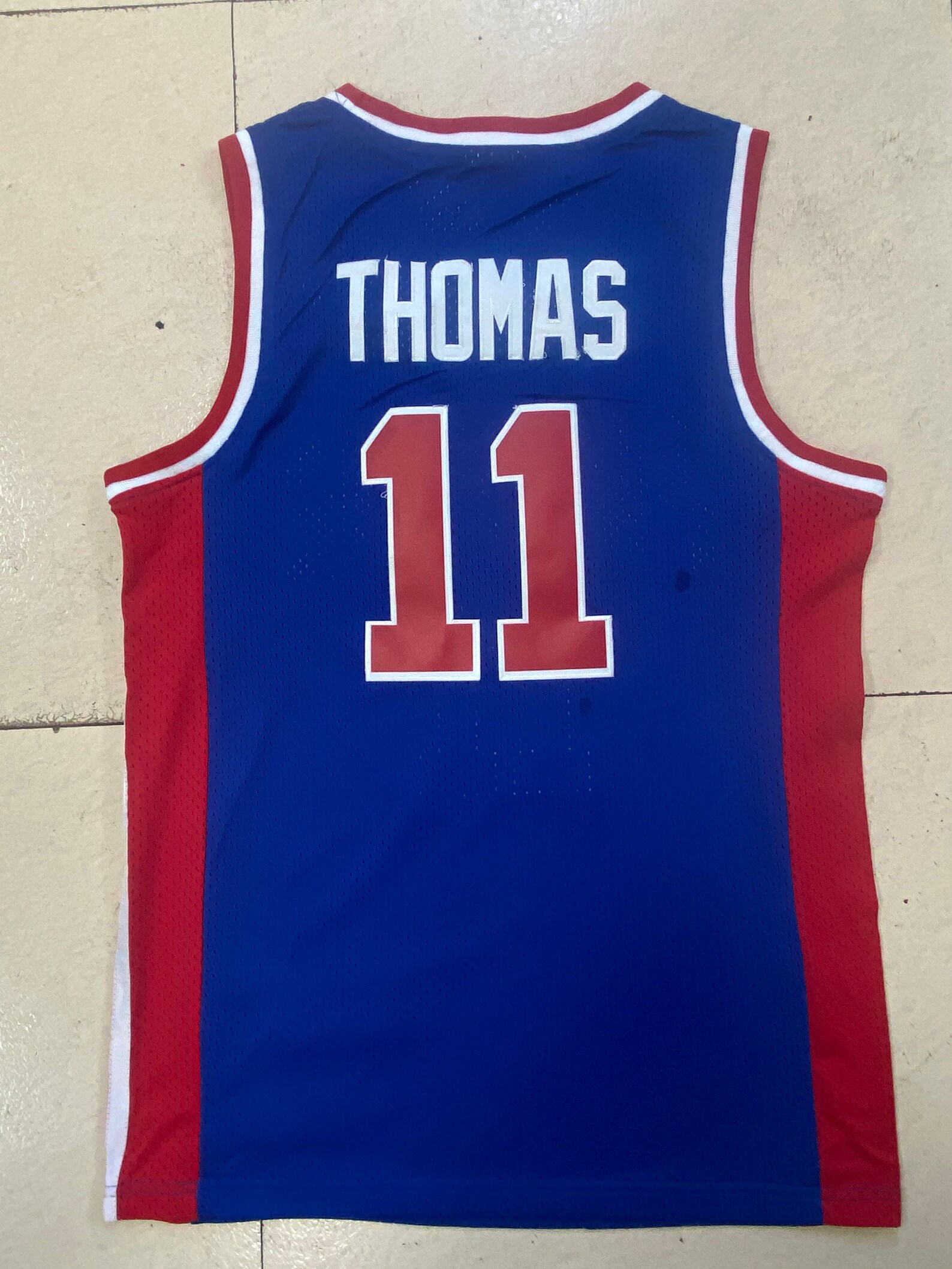 Vintage Men 11 Isiah Thomas Jersey Detroit Pistons Etsy