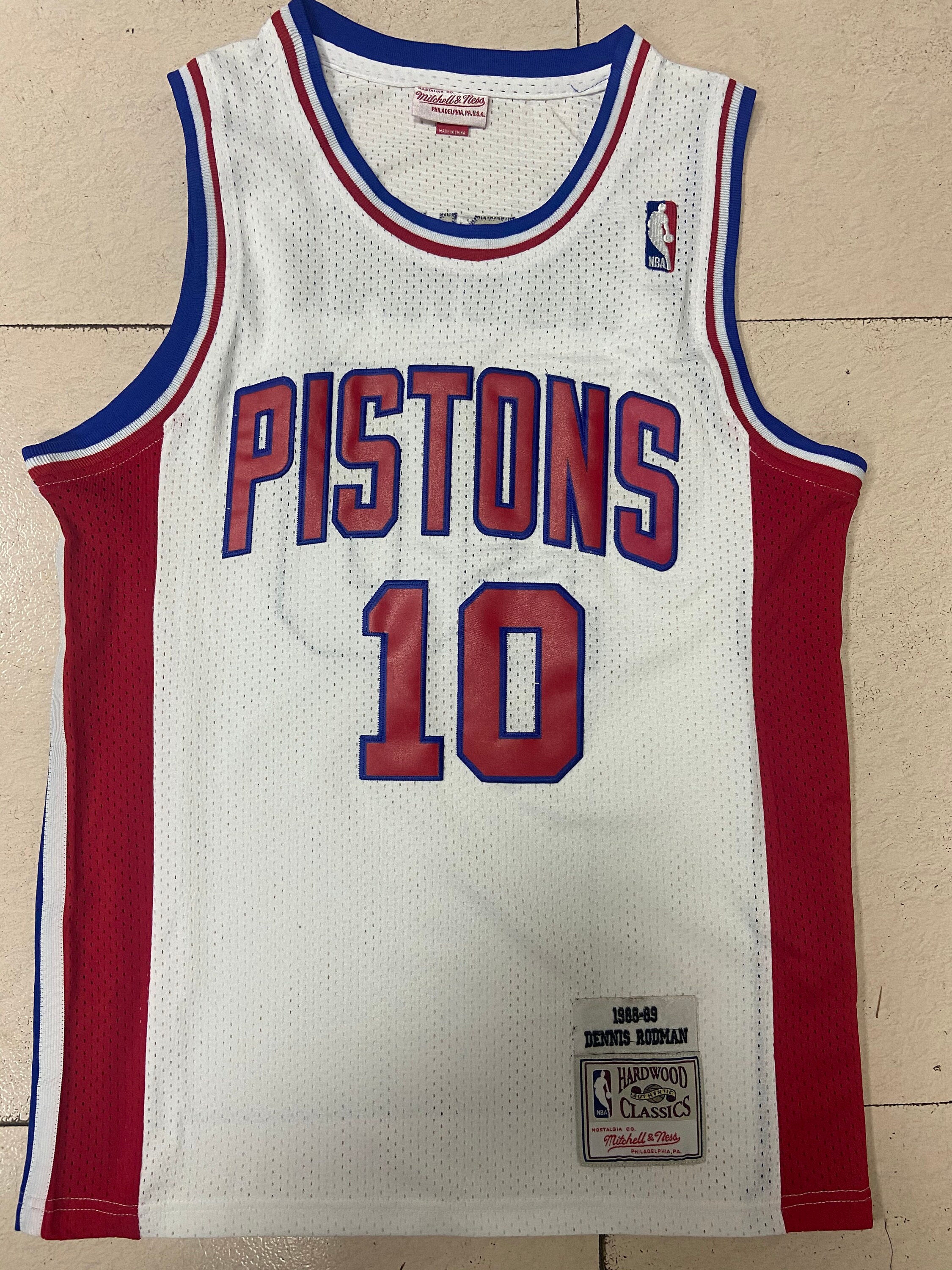 Vintage Herren 10 Dennis Rodman Jersey Detroit Pistons Etsy
