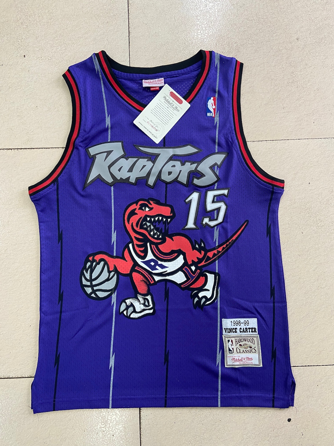 Vintage Men 15 Vince Carter Jersey Toronto Raptors Etsy