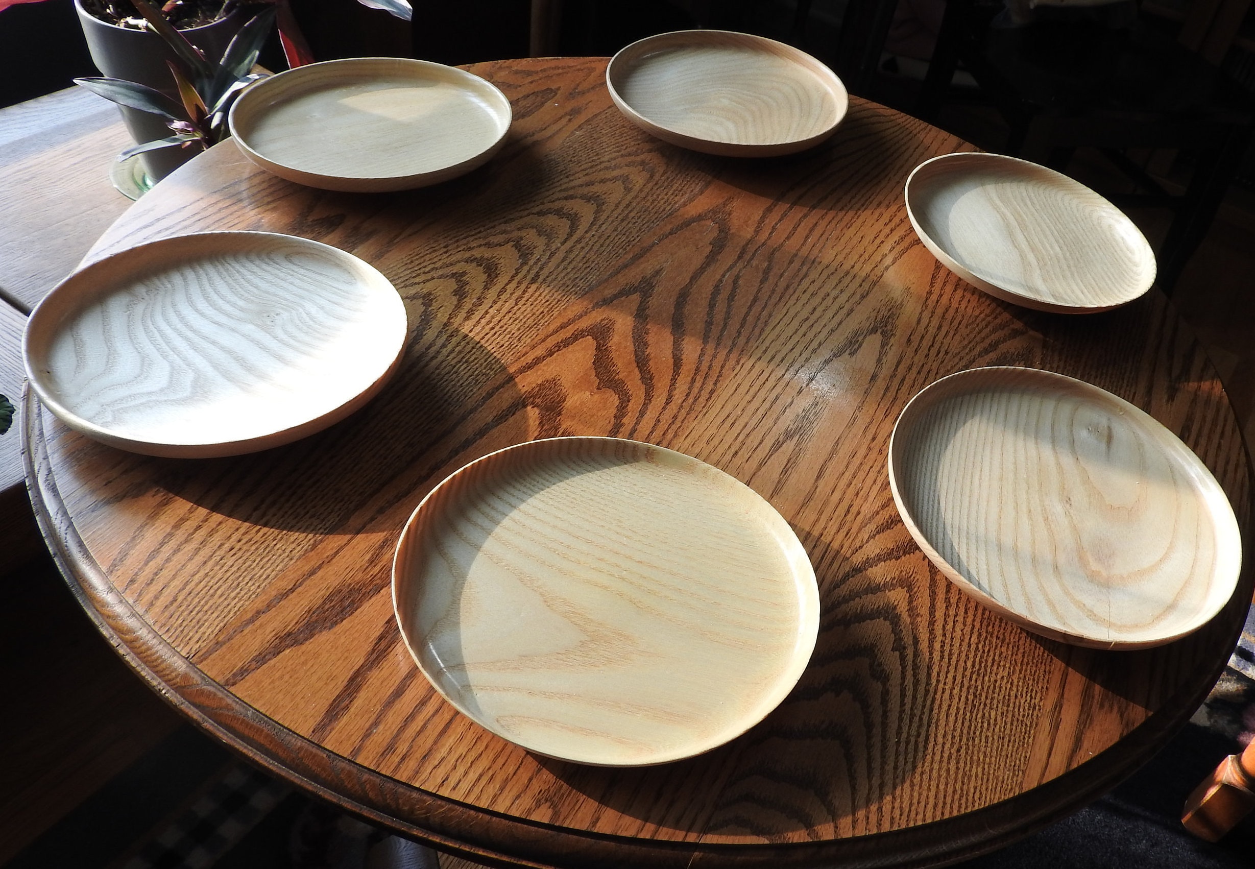 Wooden Plates Etsy