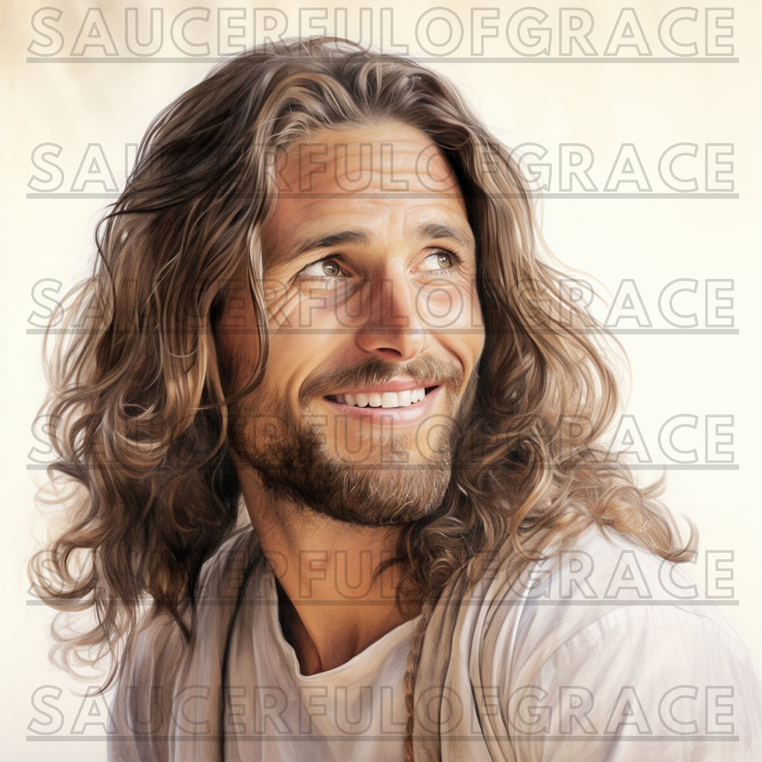 Smiling Jesus Christ Jesus Laughing Jesus Smiling Picture of Jesus