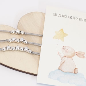 Pulsera estrella, pulsera niño estrella, recuerdo niño estrella, regalo de consuelo mamá, recuerdo niño estrella, pulsera buena suerte
