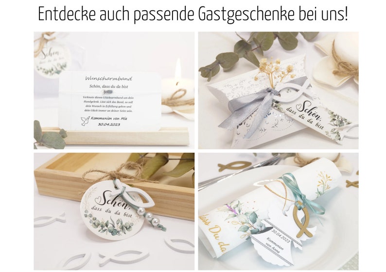 Armband Engel, Kommunion Geschenk Mädchen, Armband Konfirmation, Schutzengel, Firmung Armband, Taufarmband Mädchen, personalisiertes Armband zdjęcie 9