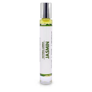 Jasmine Perfume oil for women, alcohol-free and skin-safe fragrance oil comes in a 10 ml / 0.33 oz roll-on bottle