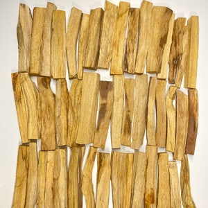 Pure Palo Santo Sticks: Embrace Sacred Energy, Clear Negative Vibes, and Uplift Your Space with Aromatic Blessings.